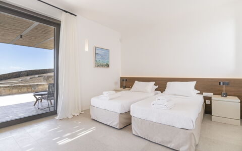 Villa Achille: Balkon