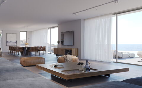 Villa Socrate: Meubilair, Interieur Ontwerp, Bankstel, Flooring, Woonkamer, Verdieping, Hout, Tafel, Koffietafel, Kamer