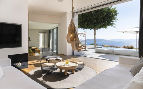 Villa Teseo: Meubilair, Huis, Interieur Ontwerp, Appartement, Stoel, Toevlucht, Woonkamer, Bankstel, Villa