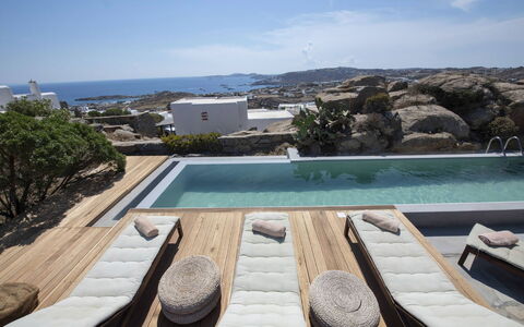 Boho House: Toevlucht, Dagzomende, Villa, Ligstoel, Penthouse, Buitenmeubels, Zwembad