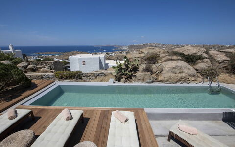 Boho House: Dagzomende, Zwembad, Penthouse