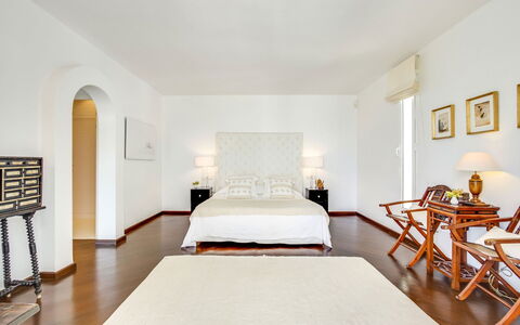 Can Las Palmas: Meubilair, Interieur Ontwerp, Verdieping, Flooring, Bed, Muur, Plafond, Hout, Slaapkamer, Houten Vloer