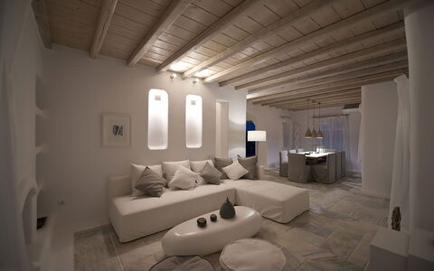 Villa Amon: Muur, Interieur Ontwerp, Meubilair, Flooring, Verdieping, Appartement, Plafond, Huis, Kamer, Woonkamer