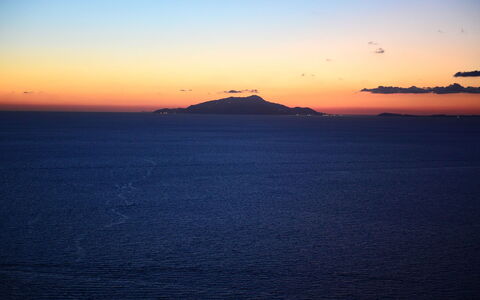 Villa Felicia: Horizon, Watervoorraden, Afterglow, Water, Schemer, Zonsondergang, Oranje, Zonsopkomst, Morgenrood