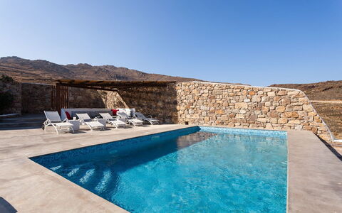 Villa Filìa: Blauw, Zwembad, Toevlucht, Hotel, Eco Hotel, Villa, Chaise Longue