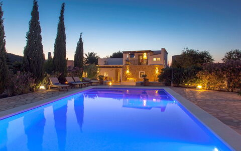 Villa Jardin: Blauw, Zwembad, Toevlucht, Eco Hotel, Landgoed, Villa, Hacienda, Hotel, Thermae, Landschap Verlichting