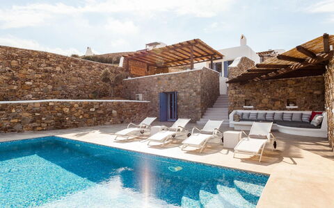 Villa Paradeisos: Zwembad, Toevlucht, Villa, Hotel, Ontwerp, Penthouse, Tegel