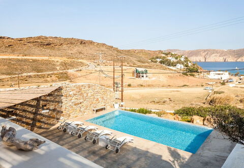 Villa Paradeisos: Zwembad, Toevlucht, Hotel, Villa