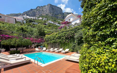 Villa Sole di Amalfi: Zwembad, Toevlucht, Hacienda, Balkon, Landgoed, Eco Hotel, Villa, Binnenplaats, Hotel, Landscaping