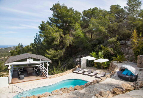 Villa Rigel: Zwembad, Buitenmeubels, Toevlucht, Eco Hotel, Schaduw, Ligstoel, Paraplu, Stoel, Villa, Hotel