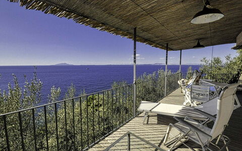 Casa Lubrense: Zee, Balkon, Kust, Oceaan, Toevlucht, Schaduw, Buitenmeubels, Eco Hotel, Stoel, Tropen