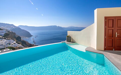 Villa Nea: Blauw, Zwembad, Toevlucht, Eco Hotel, Hotel, Villa, Badplaats, Penthouse