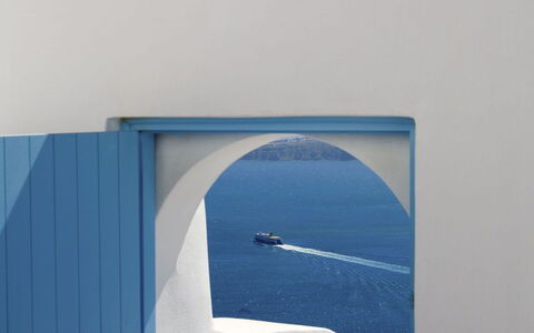 Maison Sivota: Blauw, Zee, Oceaan