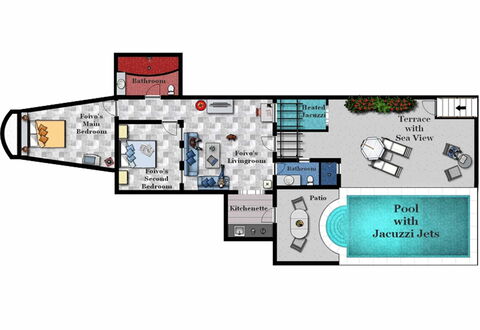 Maison Sivota: Zwembad, Vrije Tijd, Ontwerp, Toevlucht, Eco Hotel, Hotel, Villa, Screenshot