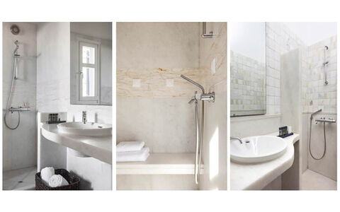 Villa Ariano: Muur, Loodgieterswerkinrichting, Badkamer, Flooring, Interieur Ontwerp, Wastafel In De Badkamer, Wastafel, Kraan, Verdieping, Loodgieter