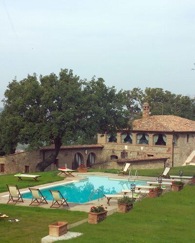 Villa Montichiello: Landgoed, Zwembad, Hacienda, Villa, Herenhuis, Backyard, Boerderij, Binnenplaats, Hotel