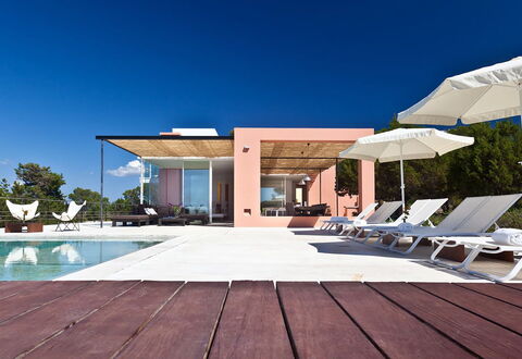 Villa Twilight: Buitenmeubels, Zwembad, Schaduw, Samengesteld Materiaal, Toevlucht, Paraplu, Eco Hotel, Stoel, Outdoor Structuur, Paviljoen