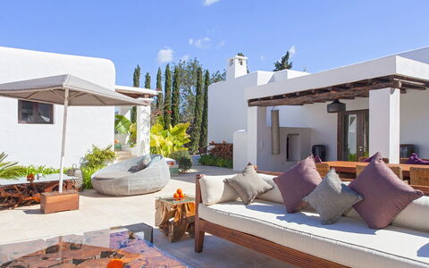 Villa Blueberry: Architectuur, Meubilair, Huis, Bloempot, Stoel, Tuin, Kamerplant, Eco Hotel, Natuurlijk Materiaal