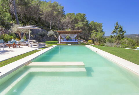 Villa Blueberry: Zwembad, Toevlucht, Samengesteld Materiaal, Thermae, Eco Hotel, Vrije Tijd, Tuin, Landscaping, Landgoed, Waterpartij
