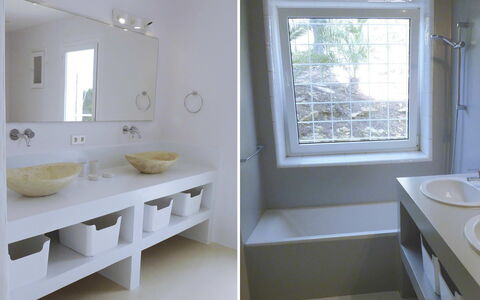 Villa Jules: Wastafel In De Badkamer, Interieur Ontwerp, Loodgieterswerkinrichting, Muur, Wastafel, Badkamer, Kraan, Flooring, Loodgieter, Huis