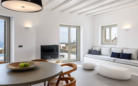 Villa Psiche: Meubilair, Interieur Ontwerp, Flooring, Verdieping, Plafond, Appartement, Verlichting, Huis, Tafel, Woonkamer