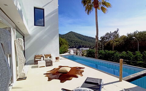 Villa Seahorse: Meubilair, Zwembad, Stoel, Toevlucht, Buitenmeubels, Schaduw, Eco Hotel, Hotel, Balkon, Villa