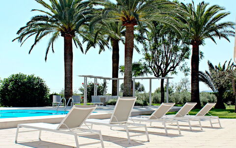 Villa Acapulco: Meubilair, Buitenmeubels, Stoel, Toevlucht, Schaduw, Eco Hotel, Zwembad, Ligstoel, Buitentafel