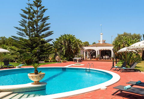 Villa Fountain: Zwembad, Toevlucht, Hacienda, Eco Hotel, Landgoed, Vrije Tijd, Villa, Landscaping, Schaduw