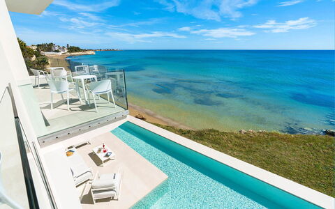 Villa Confini: Blauw, Zee, Oceaan, Kust, Strand, Kust, Tropen, Vakantie, Caribbean, Baai