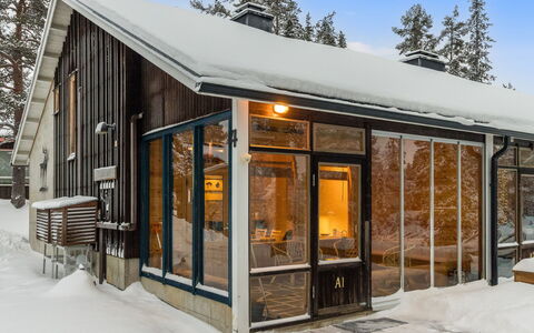 Lupponen: Hout, Sneeuw, Winter, Verblijf, Freezing, Huis, Blokhut, Lariks, Siding
