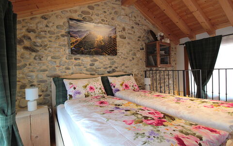 La Casetta dei Palù, Valdobbiadene: Meubilair, Interieur Ontwerp, Kussen Gooien, Linens, Hoofdkussen, Verdieping, Kamer, Slaapkamer, Kussen, Bed