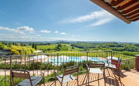 Podere Galieni: Meubilair, Stoel, Buitenmeubels, Toevlucht, Eco Hotel, Zwembad, Villa, Linens, Hotel