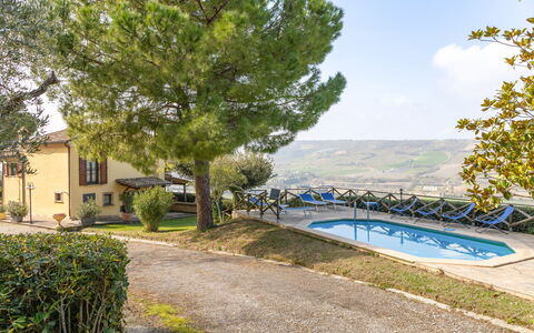 Casale Dolcemare: Meubilair, Buitenmeubels, Stoel, Zwembad, Toevlucht, Villa, Eco Hotel, Hotel, Hacienda