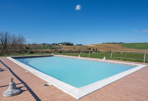 Il Giuncheto, Pool, Amazing View, Umbrian Countrys: Zwembad, Samengesteld Materiaal, Schaduw, Toevlucht, Thermae, Waterpartij, Tegel, Buitenmeubels, Hacienda, Villa