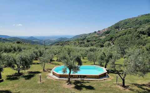 Il Casale di San Jacopo con Piscina Privata: Zwembad, Eco Hotel, Park, Hacienda, Boerderij, Backyard