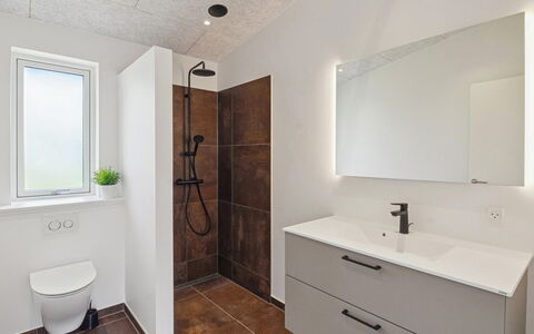 Biergh - 30Km from the Sea: Flooring, Muur, Verdieping, Loodgieterswerkinrichting, Interieur Ontwerp, Plafond, Badkamerkast, Badkamer, Loodgieter, Kamer