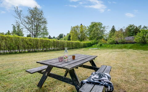 Vilhelm - 7.5Km from the Sea: Meubilair, Tafel, Buitenmeubels, Buitentafel, Picknicktafel, Openluchtbank, Tuin, Stoel, Gazon, Keuken En Eettafel