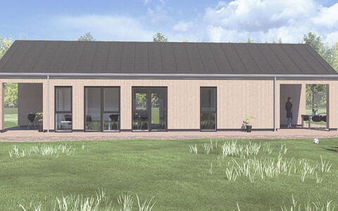 Adna - 1.4Km from the Sea: Blauw, Verblijf, Huis, Huis, Boerderij, Landgoed, Siding