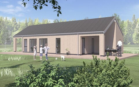 Adna - 1.4Km from the Sea: Blauw, Verblijf, Huis, Huis, Boerderij, Landgoed, Siding