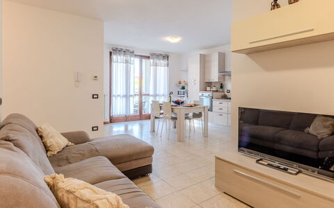 Casa Carla: Appartement, Condominium, Winter, Bergdorp, Sneeuw