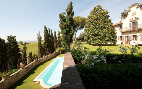 Castello di Cabbiavoli: Architectuur, Huis, Landgoed, Tuin, Landscaping, Villa, Hacienda, Herenhuis, Gazon, Werf