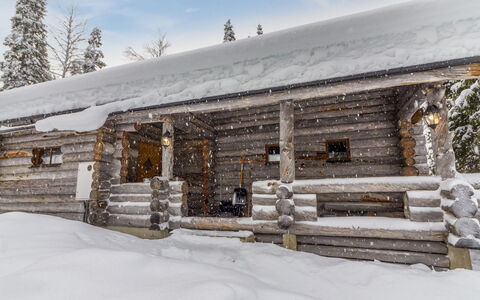 Mäkikelo: Sneeuw, Hout, Winter, Verblijf, Freezing, Blokhut, Lariks, Helling