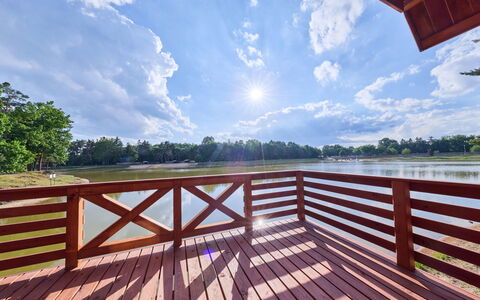 Hradec Kralove 4: Water, Wolk, Bank, Meer, Hardwood, Dek, Brug, Boardwalk, Plank, Reservoir