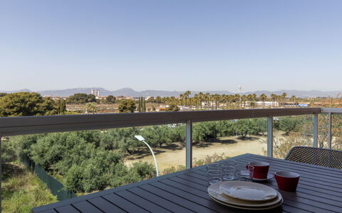 Ainhoa: Meubilair, Stoel, Buitenmeubels, Buitentafel, Balkon, Keuken En Eettafel, Schaduw, Hardwood, Beits, Koffietafel