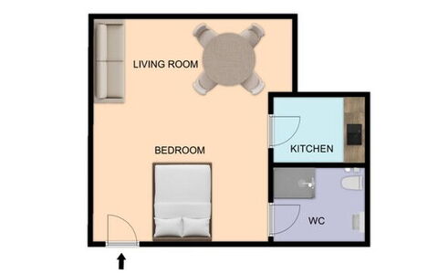 Maison D'Alice: Slaapkamer, Bed, Meubilair, Bedding, Bed Frame, Laken, Lade, Linens, Lamp, Hoofdkussen