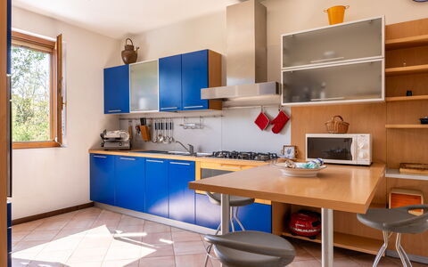 Civico108 Vacation Home, Pool, Castellina in Chian: Keuken, Meubilair, Toestel Van De Keuken, Countertop, Major Appliance, Interieur Ontwerp, Cabinetry, Hout, Flooring, Huis