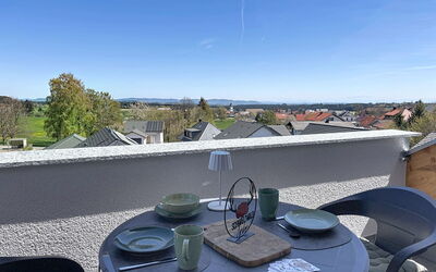Alpenblick - Staufen, Baden-Württemberg, Duitsland