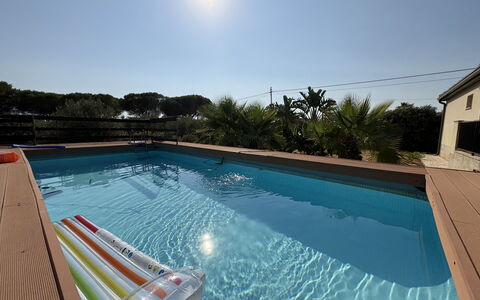 Villa Andrea: Blauw, Zwembad, Samengesteld Materiaal, Toevlucht, Eco Hotel, Schaduw, Hotel, Hacienda, Villa