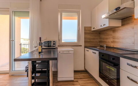 Rab Lopar 115: Meubilair, Interieur Ontwerp, Flooring, Hout, Major Appliance, Verdieping, Keuken, Houten Vloer, Countertop, Kamer