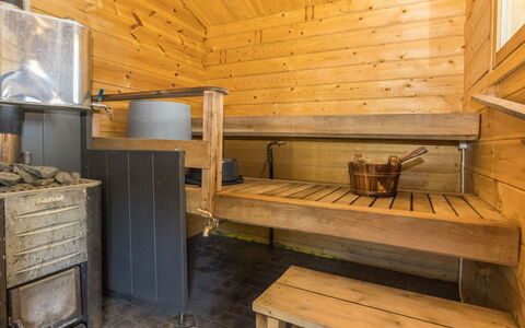 Sevettijärventie 8753: Hout, Sneeuw, Winter, Verblijf, Freezing, Huis, Blokhut, Lariks, Siding